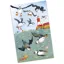 Emma Ball Diving Puffins Tea Towel